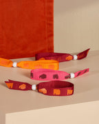 Armbandje - rood - logo